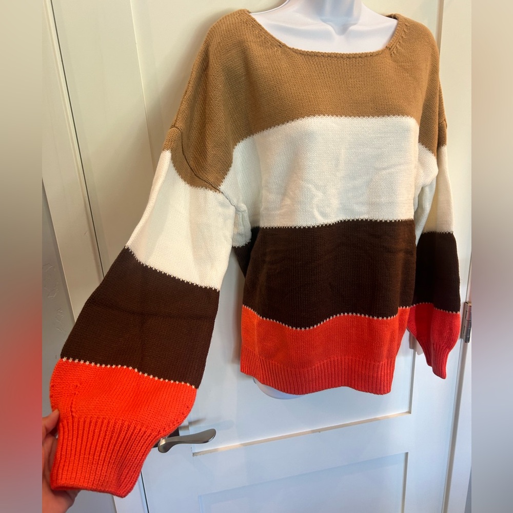 Super cute multicolored sweater